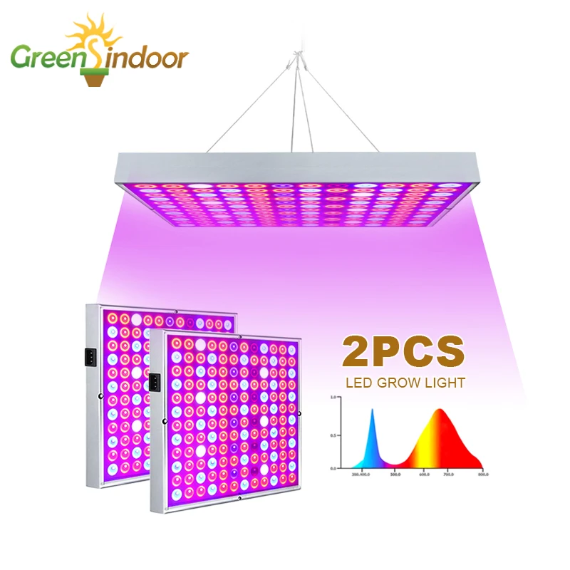 2pcs Full Spectrum Led Grow Light Phyto Lamp For Plant Red Blue Uv Ir
