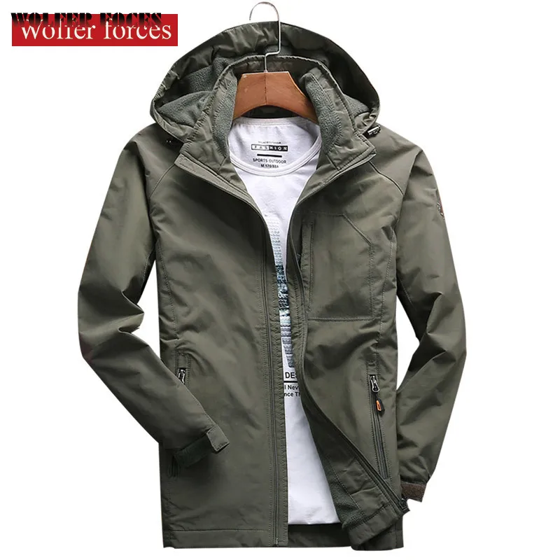 Jackets For Men Luxury Man Winter Military Tactical 2022 Clothing Autumn Men's Coat Heating Camping Mountaineering Techwear coral fleece jacket for women autumn and winter plus thick warm velor thermal coat outerwear camping hiking mountaineering