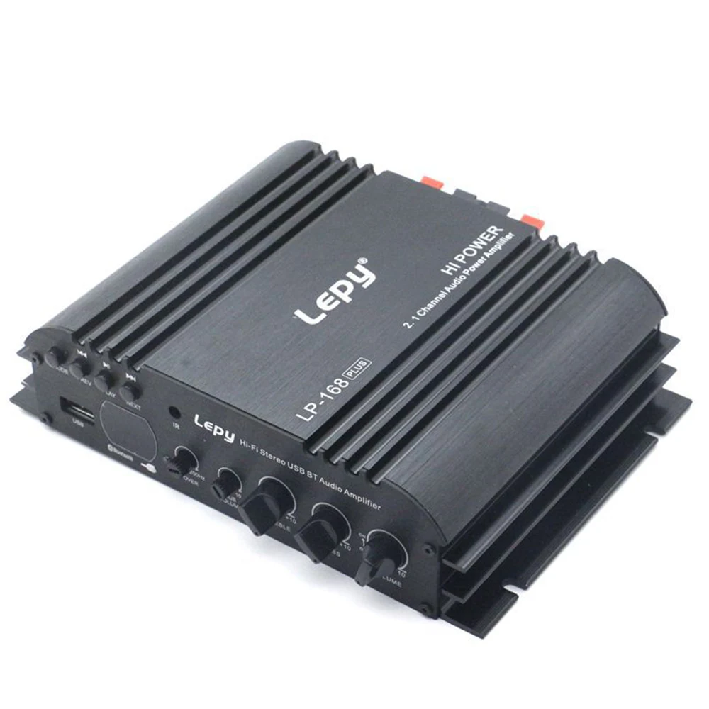 Lepy HiFi Audio BT Amplifier Stereo Digital 2.1 Channel Subwoofer Power Home | Электроника