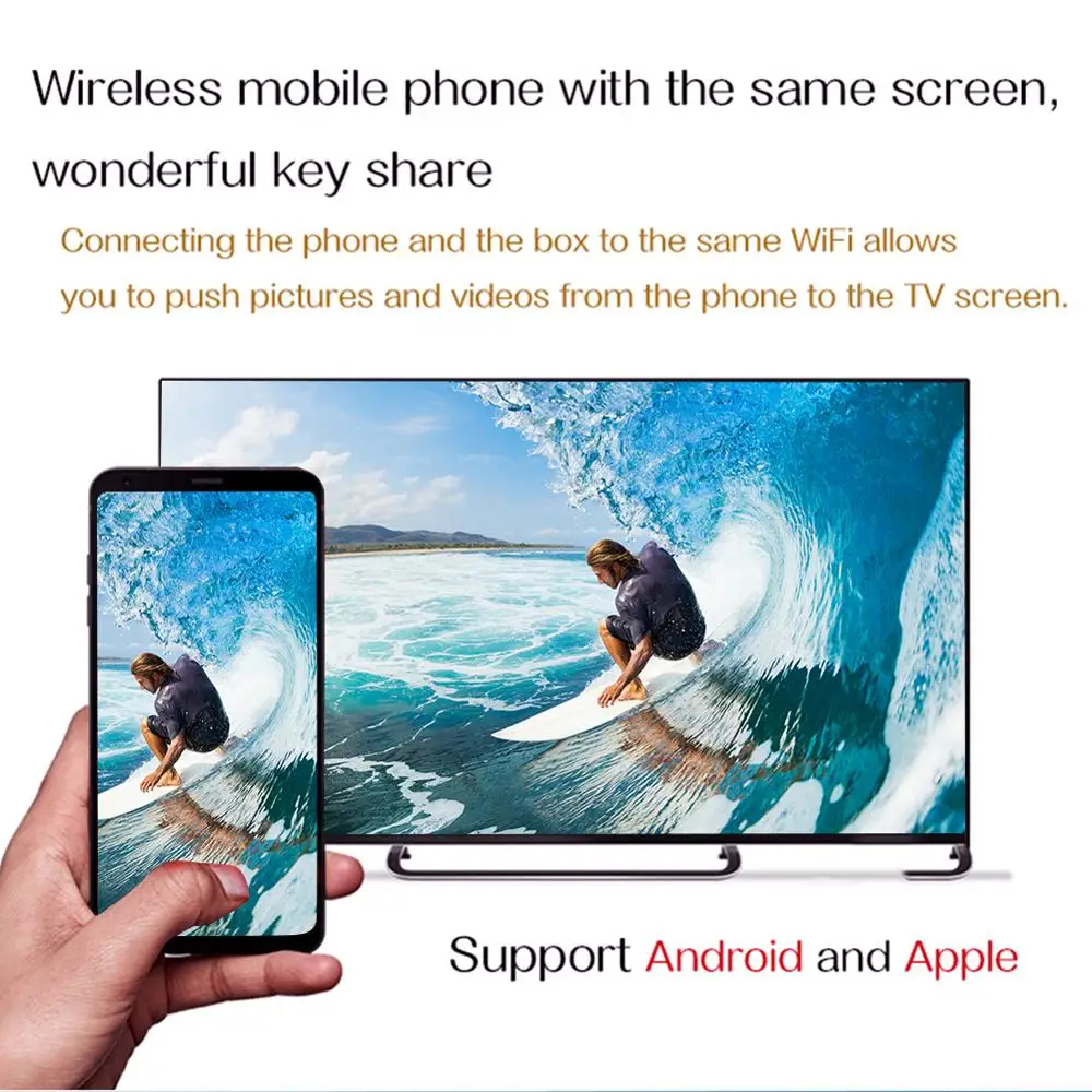 H96 Max X2 Android 8.1 TV Box Amlogic S905x2 Quad Core 4+32/64G Set-top Box TV Stick 2.4G+5G WiFi USB 3.0 Bluetooth Media Player