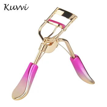 

Eyelash curler plating gradually flat handle curl permanent setting makeup tool wide angle beginners