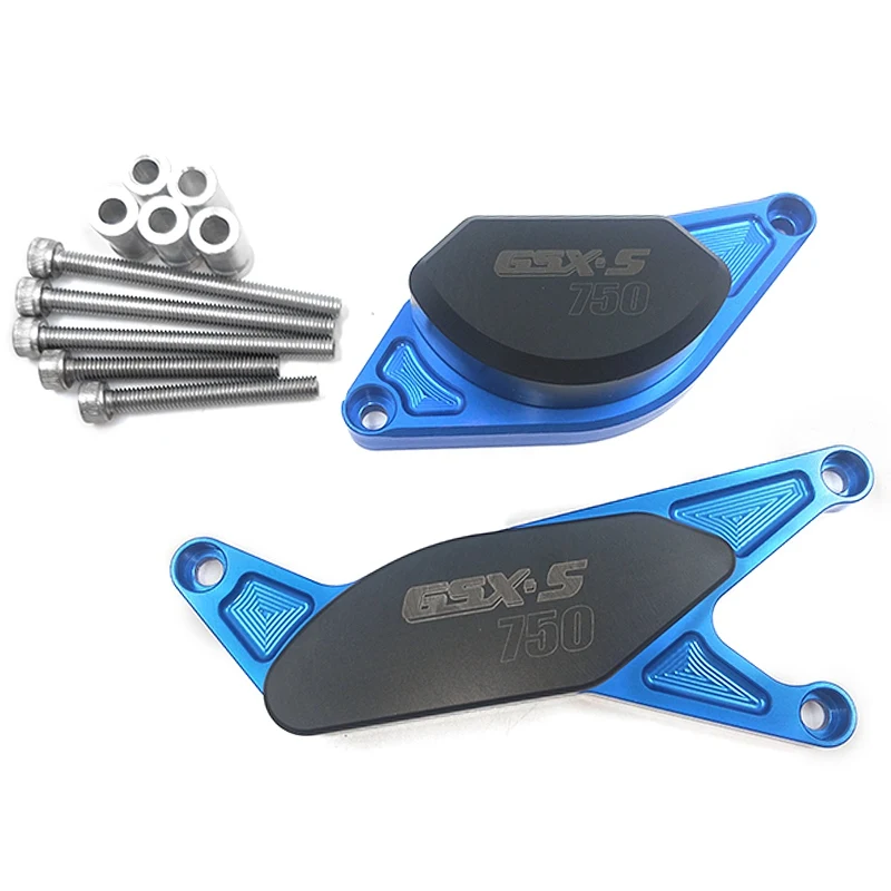 Для SUZUKI GSX-S750 GSX S750 CNC POM Frame Slider Crash Pad двигатель статор чехол Saver Защитная крышка