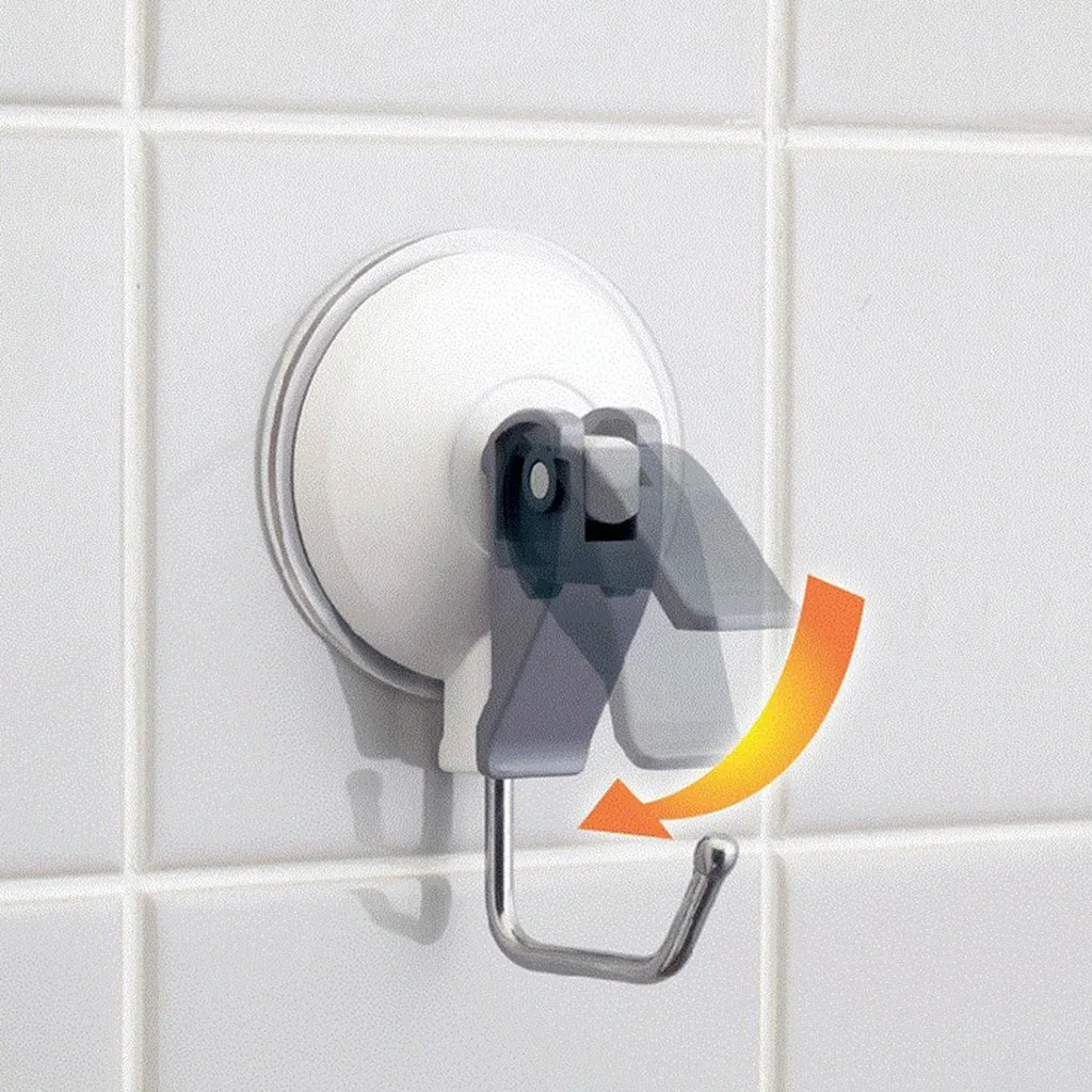 Suction wall Hooks Bathroom Kitchen Heavy Duty Large Towel Entrance Keys Bags Clothes Cup Hanging Holder Snap Perchero De Pared