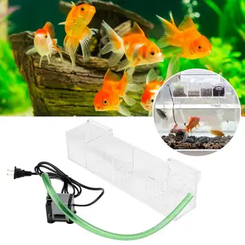 

Fish Tank Aquarium Three Layers Filter Box Rain Pipe Upper Filtering Accessory Mutifunctional Aquarium Filter Box