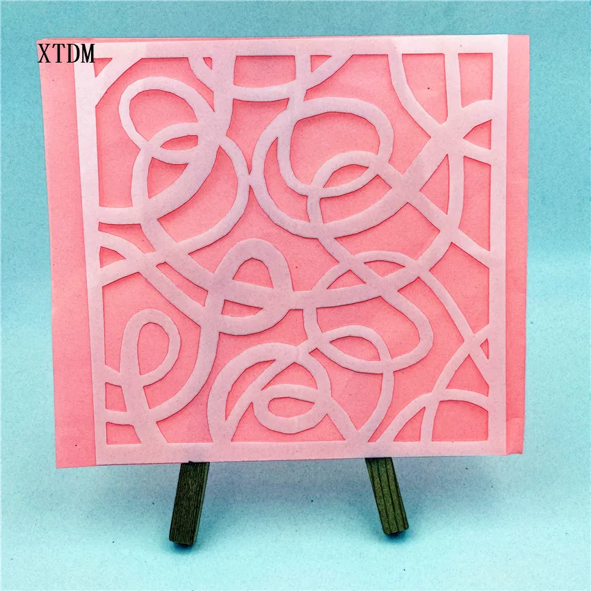 Шатающиеся пластиковые формы Щит DIY торт шаблоны для вырезания Полые Украшения печать трафарет с кружевом День святого Валентина