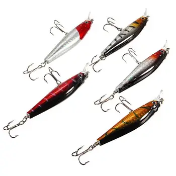 

5 Wobbler Artificial Lure Jerkbait Hecht Predator