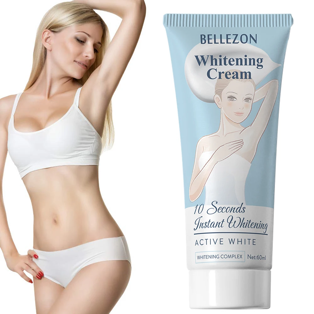 

New Underarm Whitening Cream for Bikini Elbow Armpit Knee Dark Area Body Private Parts Whitening Cream Skin Care TSLM1