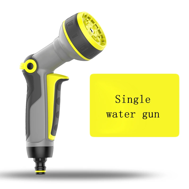 Single water gun Multifunctional Car Wash High Pressure Spray Gun Garden Soft Water Pipe Water Gun Hose Sprayer Car Washing Tools Garden Watering - Цвет: Single water gun