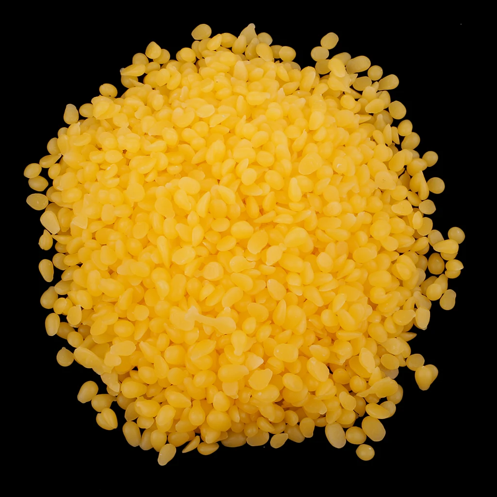 Yellow Beeswax Pellets 100% Pure Cosmetic Grade Pure Bees Wax Easy Melt