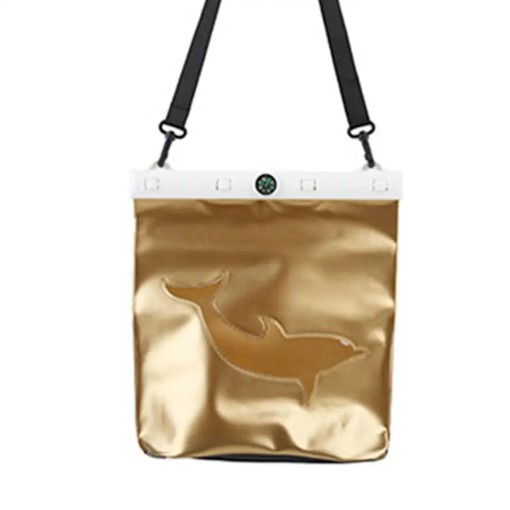 Gold HiMISS Waterproof Pouch Diving Swimming Hiking Dry Bag Outdoor Travel Large Debris Waterproof Bag - Цвет: Gold