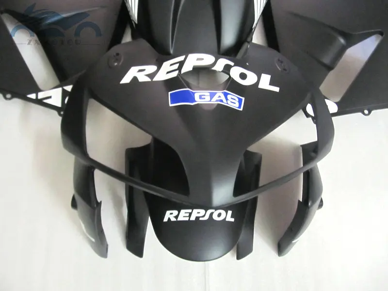 Комплект обтекателей для мотоциклов, пригодный для Honda CBR600RR 2005 2006 CBR 600 RR 05 06 черный Замена обтекателей комплектов кузова JK17
