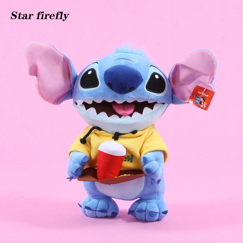 

Kawaii Lilo Stitch Plush Toys Dolls Children's Stuffed Soft Toy Popular Toy Christmas Gift For Birthday stitch with ghost girl