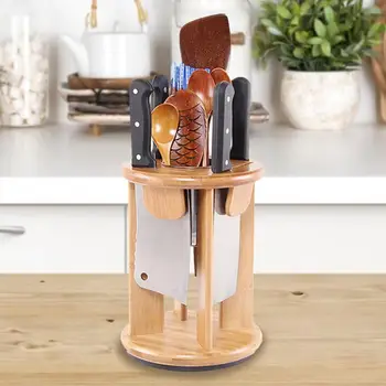 

Creative Bamboo Chopsticks Cutlery Organizer Kitchen Knife Holder Cutlery Rack Home Chopsticks Holder