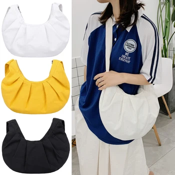 

Fashion Canvas Crossbody Bag Classic Elegant Crossbody Shoulder Bag Women Large Capacity Dumpling Daily Shoulder Handbag Purse