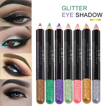 

6pcs/set Glitter Eyeshadow Palette Stick Pearly Shimmer Eyeshadow Pencil Waterproof Cosmetics Makeup Eye Shadow Sticks Set TSLM2