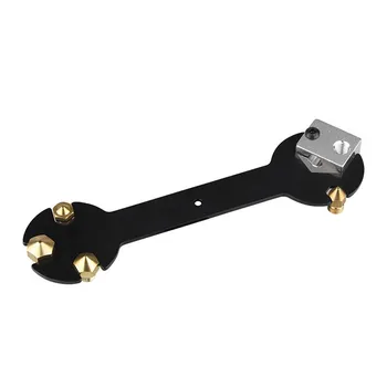 

1PC Multi-functional 3D Printer Wrench 5 IN 1 E3D Nozzle MK8 Print Head Wrench Printer Accessories Printer Wrench Repair Tools