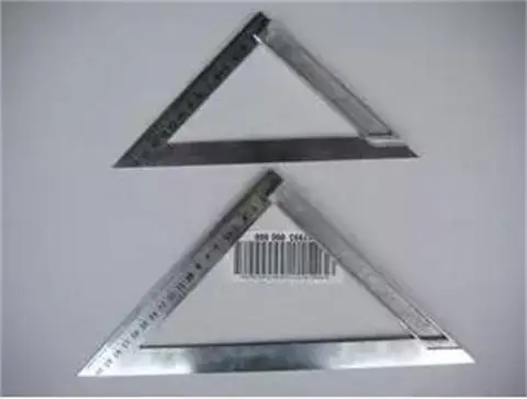 

Cast Aluminum Alloy Wood Triangle Ruler L-square