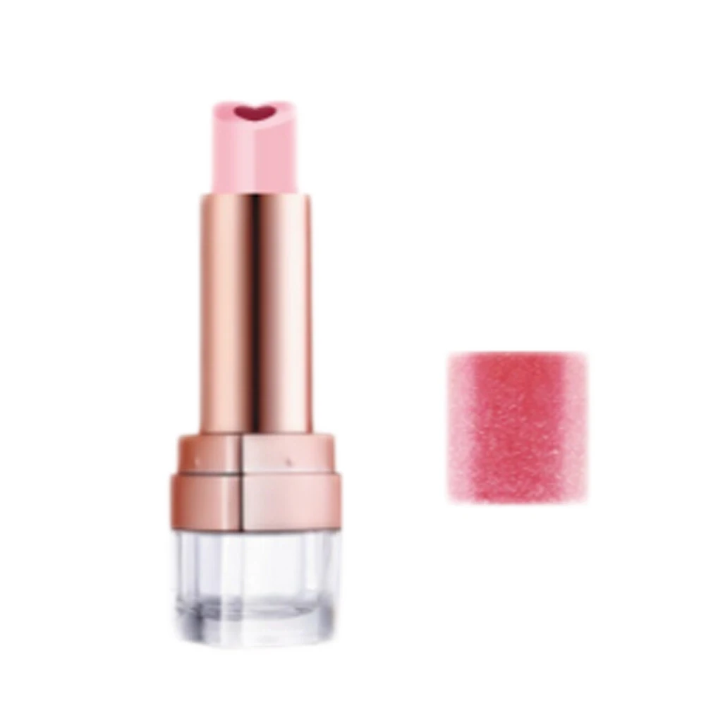 6 New Makeup Waterproof Long-lasting Lip Lipstick Wine Red Baby Pink Nude Heartful Moisture Lipstick - Цвет: 6