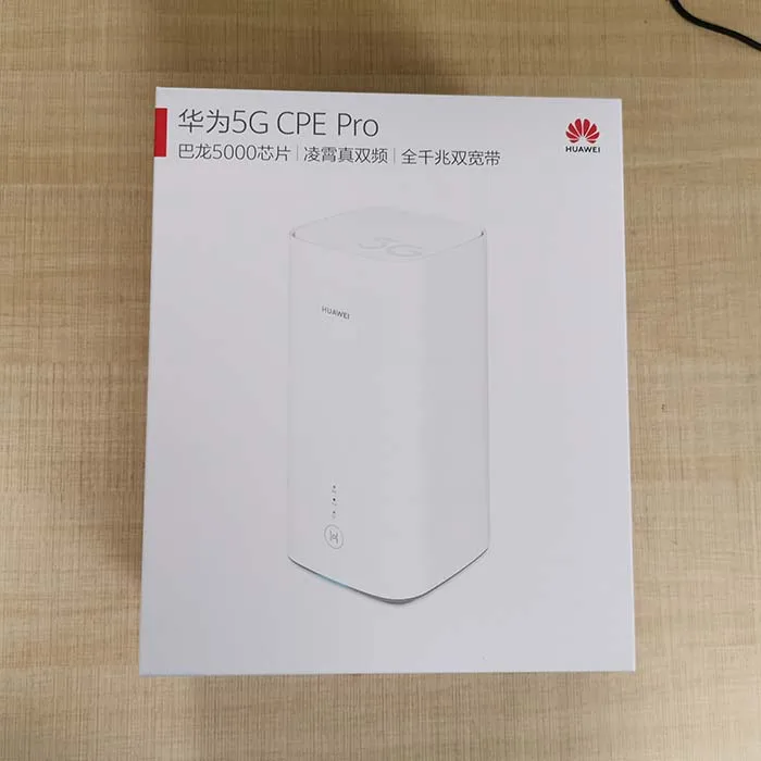 Huawei 5G CPE Pro(H112-372)5G NSA+SA(n41/n77/n78/n79),4G LTE(B1/3/5/7/8/18/19/20/28/32/34/38/39/40/41/42/43) CPE Wireless Router