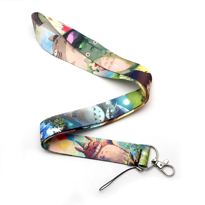 PC115 симпатичный брелок lanyards держатель удостоверения личности ID карты пройти тренажерный зал мобильный телефон USB бейдж держатель ключевой ремень