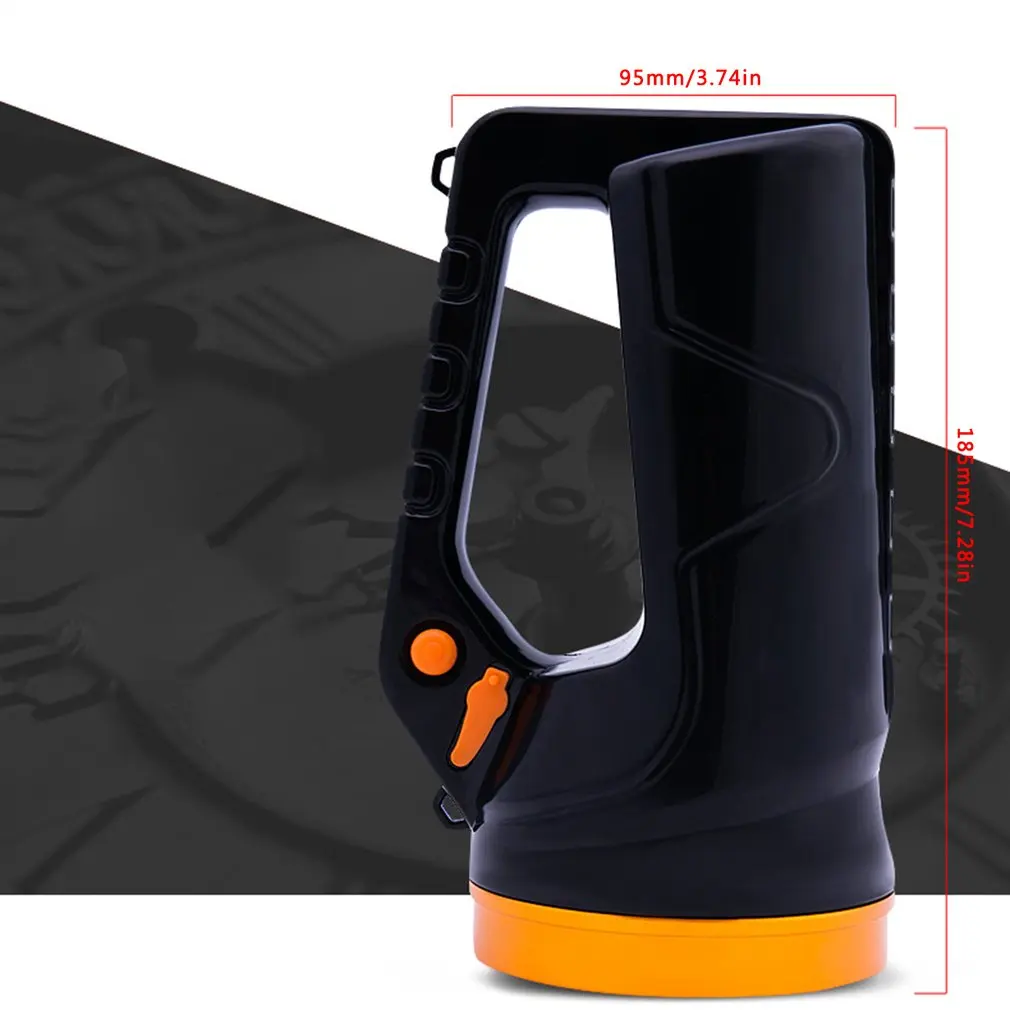 

50W Handheld Super Bright Searchlight LED Handheld Portable Spotlight Rechargeable Flashlight Outdoor Light