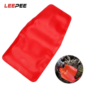 

LEEPEE Flexible Drainage Funnel Oil Guide Tool Car Oil Deflector for Car Truck Draining Device Foldable Fuel Saver