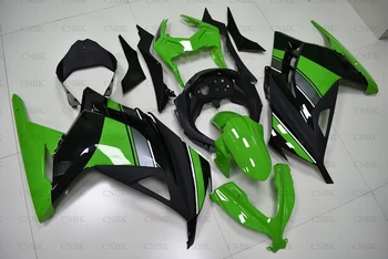 

Fairing for EX300 13 14 EX300 Fairing 2016 Zx300r Fairings 2013 - 2017 Green Black
