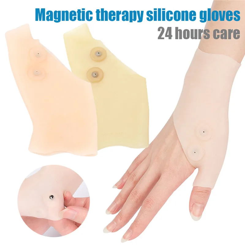 1Pcs Gel Wrist Compression Thumb Support Carpal Tunnel Elastic Silicone Brace for Tenosynovitis Typing Pain | Красота и здоровье