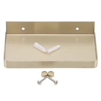 

Punch-Free Bathroom Shelf With Drain Hole Soap Dish Hollow Soap Dish Stainless Steel Soap Tray Bathroom Supplies