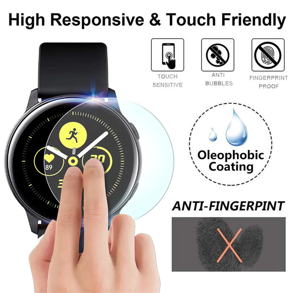 Tempered-Film-For-Samsung-Galaxy-Watch-Active-High-Quality-Waterproof-Anti-Scratch-Transparent-Protective-Film-Smart (1)