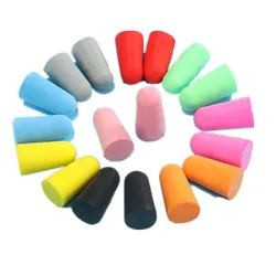 Bouchons auriculaires anti bruit jetables 30NRR, 10 paires de protections auriculaires, en mousse, pour les études, le travail, le ronflement, le perçage, le sciage 