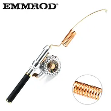 EMMROD 56CM Aluminum alloy retractable handle Ice fishing Rod Fishing supplies IZL-SP