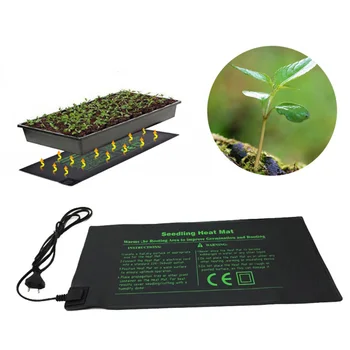 

Waterproof Plant Heating Mat Seedling Flower Electric Blanket Warm Durable Hydroponic Heating Pad Seedling Heating Mat