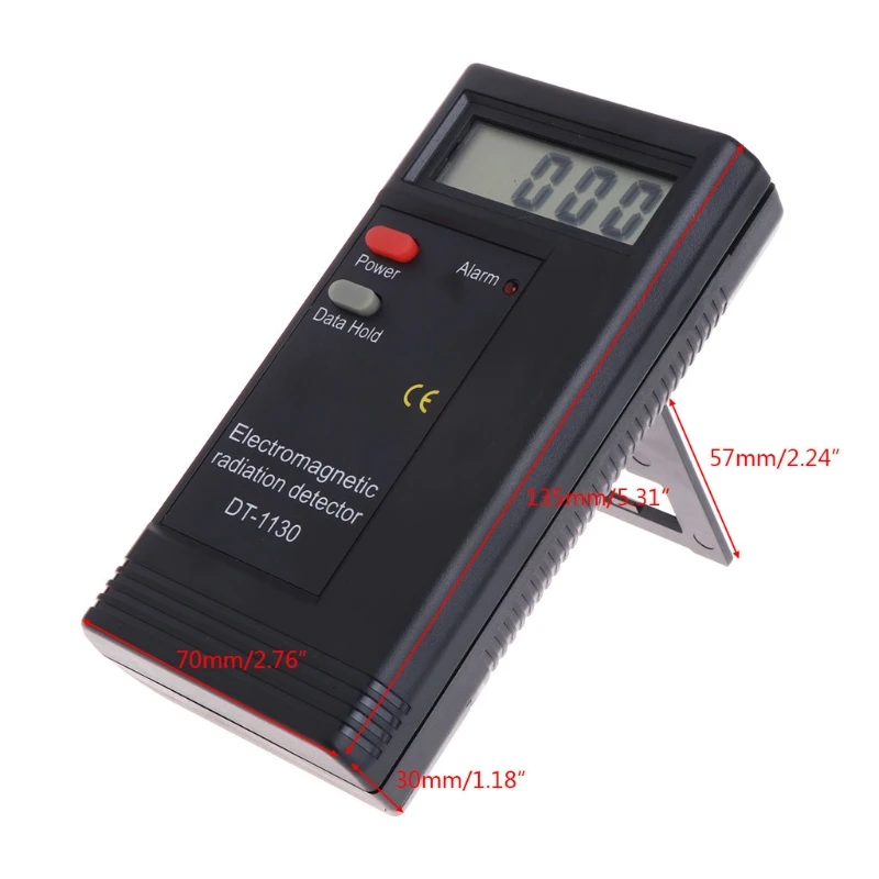 Electromagnetic Radiation Detector LCD Digital EMF Meter Dosimeter Tester DT1130