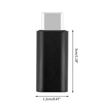 

Microphone Audio Adapter Converter Head for Insta 360 ONE R Camera Mic Adapter PXPE