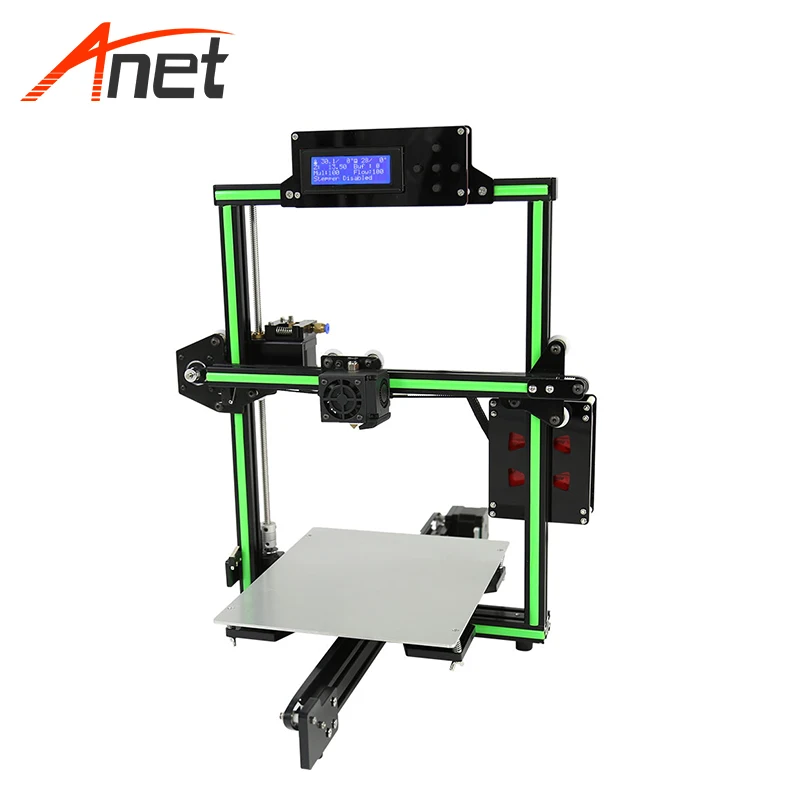 Набор 3D принтеров Anet E2 с металлической рамкой FDM простая сборка impressora Reprap Prusa i3