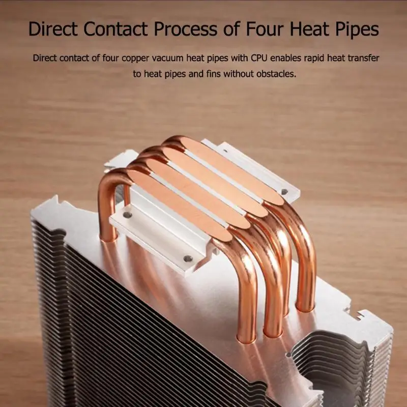 Jonsbo CR1000 башня RGB процессор кулер вентилятор 4 Heatpipe ШИМ 4Pin охлаждения радиатора
