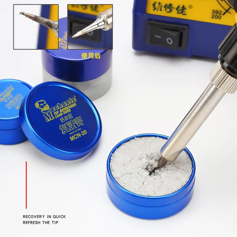 

MCN-8 MCN-20 Tip Refresher Soldering Iron Oxide Paste for Solder Iron Tip Head Resurrection Soldering Acessory tip clean materia