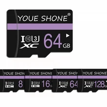 TF(MicroSD) карта памяти C10 высокая скорость улучшенная версия вождения рекордер мониторы мобильный телефон карта памяти