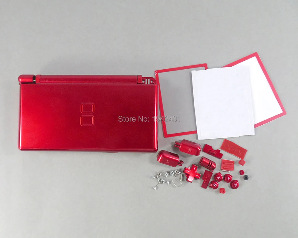 15 компл./лот замена полный корпус для NDSL чехол DS Lite игровая консоль|Запасные
