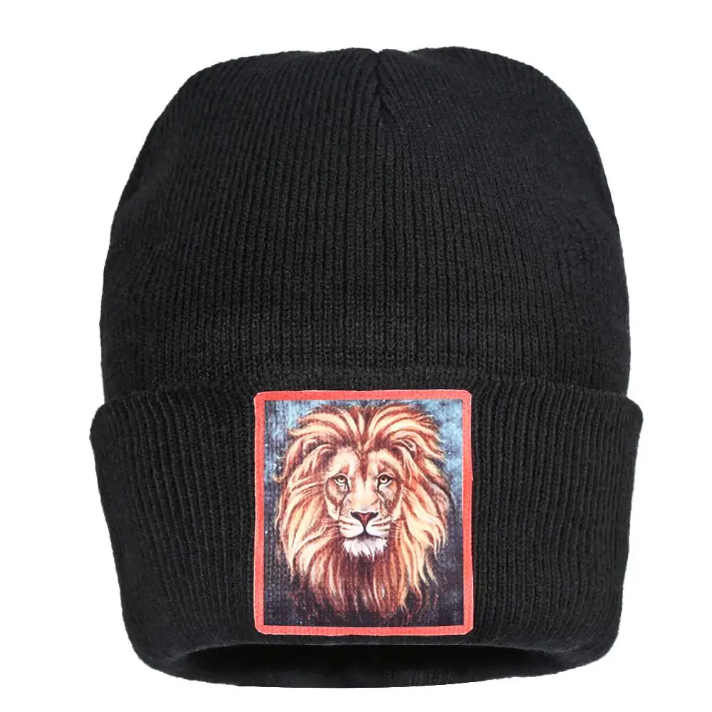 Мужские вязаные шапки женская зимняя облегающая шапка Детская шляпа с