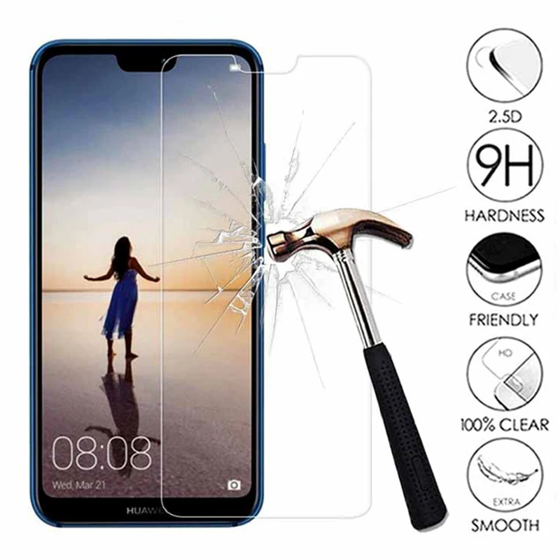 

Tempered Film for Huawei Y9 Y6 Prime 2019 Y5 Y7 Pro Clear Screen Protector for Huawei P30 P20 Lite Pro Protective Glass HD 9H