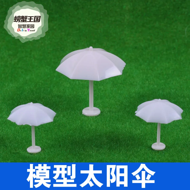 

Crab Kingdom DIY Sand Table Building Model Material Landscape Scene Model Parasol Model Umbrella