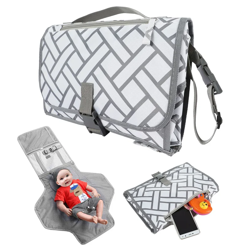 Мини детские сумки пеленки рюкзак для беременных сумка для одноразового многоразового использования модные принты влажные сухие пеленки сумка для путешествий на открытом воздухе Wetbag