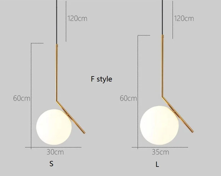Creative Circle Glass Hanging Lamp Loft Modern LED Pendant Light Iron Gold Dining Room Home Decor Lighting Fixtures Hanglamp (35)