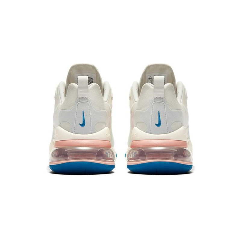 Мужские кроссовки для бега Nike Air Max 270 React, амортизирующие, амортизирующие, удобные, легкие, для фитнеса, модные, сочетающиеся цвета, AO4971