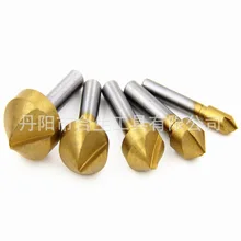 Лидер продаж углерода Сталь под углом 90 градусов; один краями Титан Chamferer из пяти предметов резьбонарезной станок деревообрабатывающий Другое фрезы из быстрорежущей стали