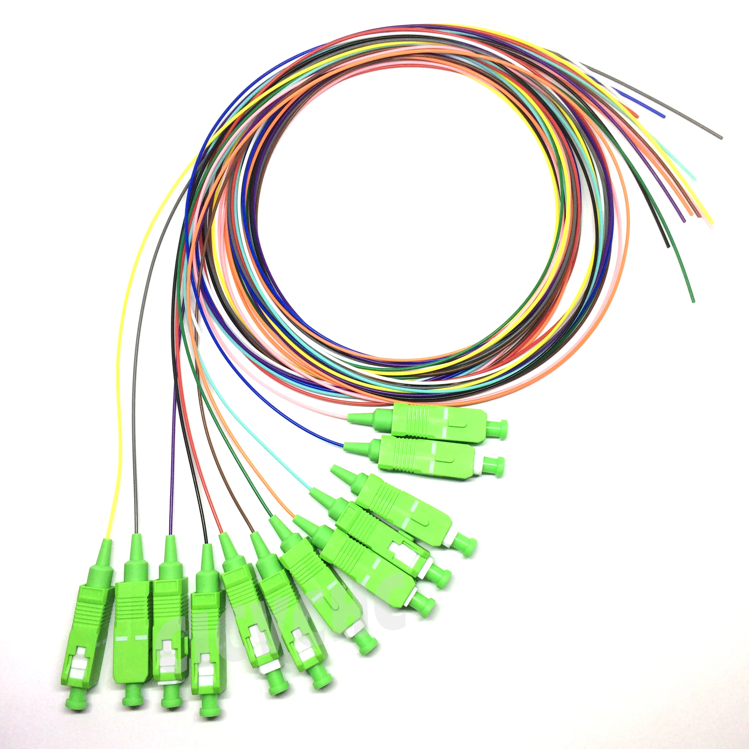 12 цветов SC/APC Pigtail SM(9/125) G652D G657A1 G657A2/волоконно оптический Pigtail|fiber pigtail|fiber optic pigtailsc sc |