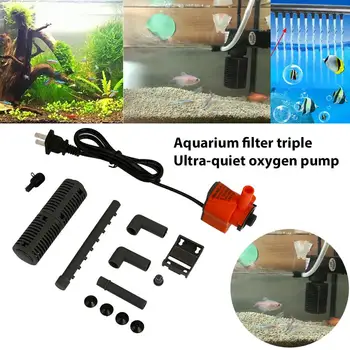 

ABS 5W Small Pump Filter for Aquarium Practical Portable Turtle Tank Water Flow Fish XL-777 Water Purifier Aquarium Filter