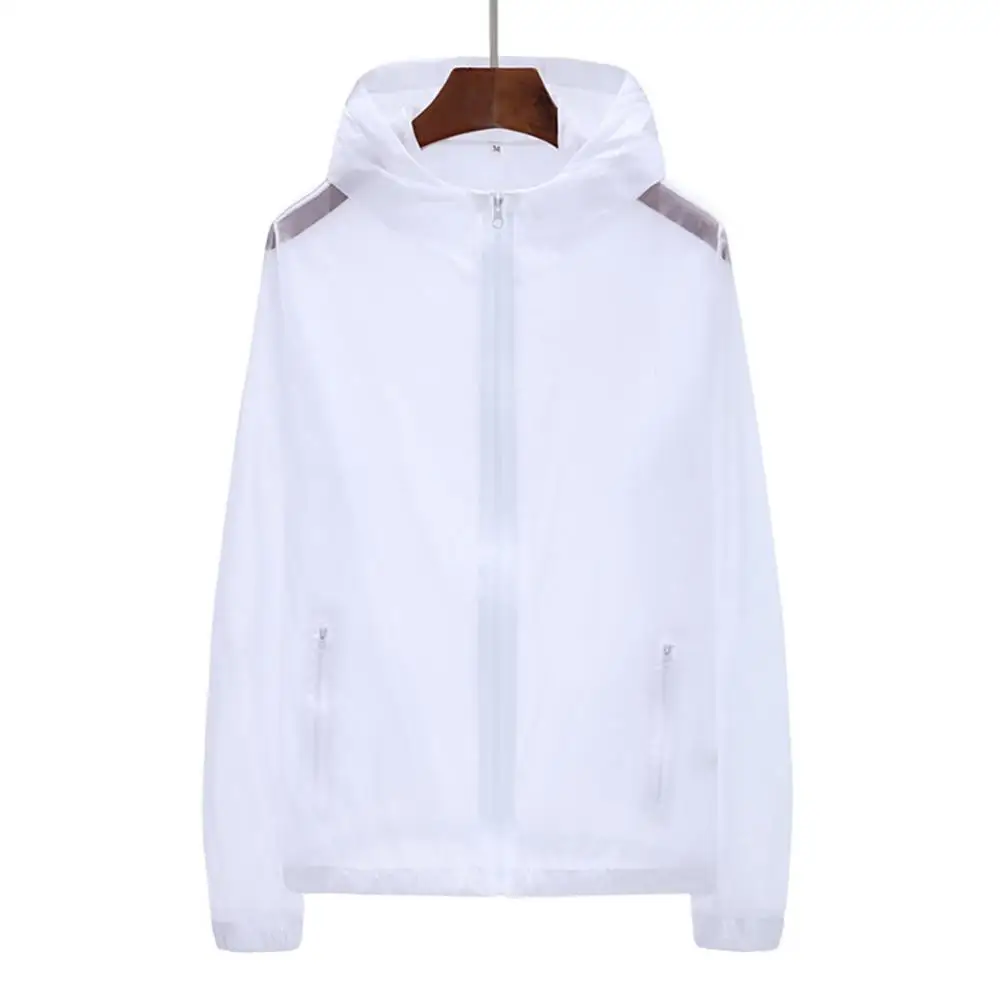fly fishing clothes Unisex Summer Pockets Zip Hooded Windproof Sun Coat Fishing Jacket